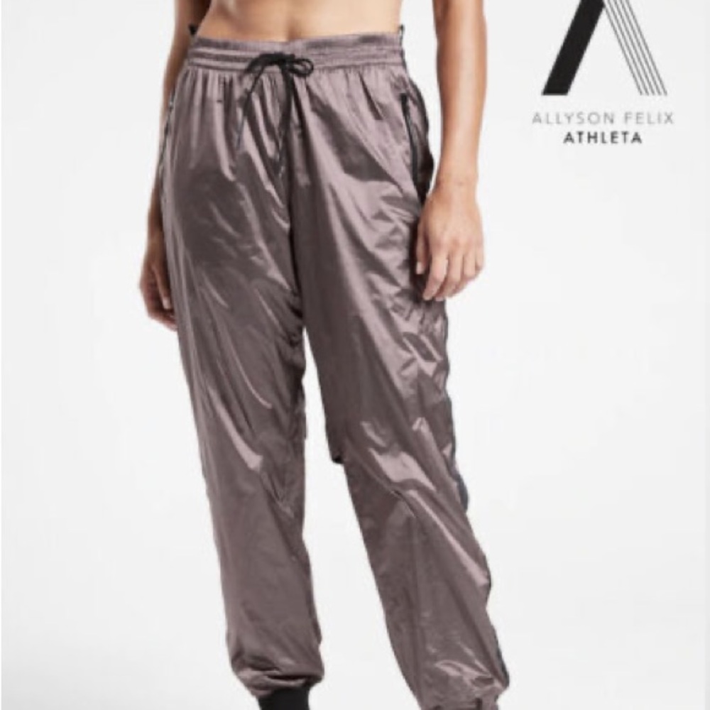 Athleta Alyson Felix Windbreaker Pants Medium